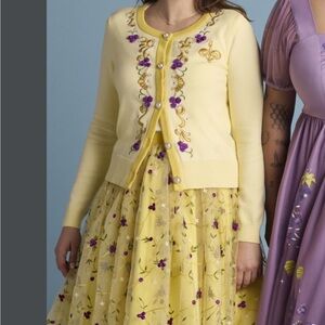 Her Universe Star Wars Padme Embroidered Cardigan with Floral Skirt